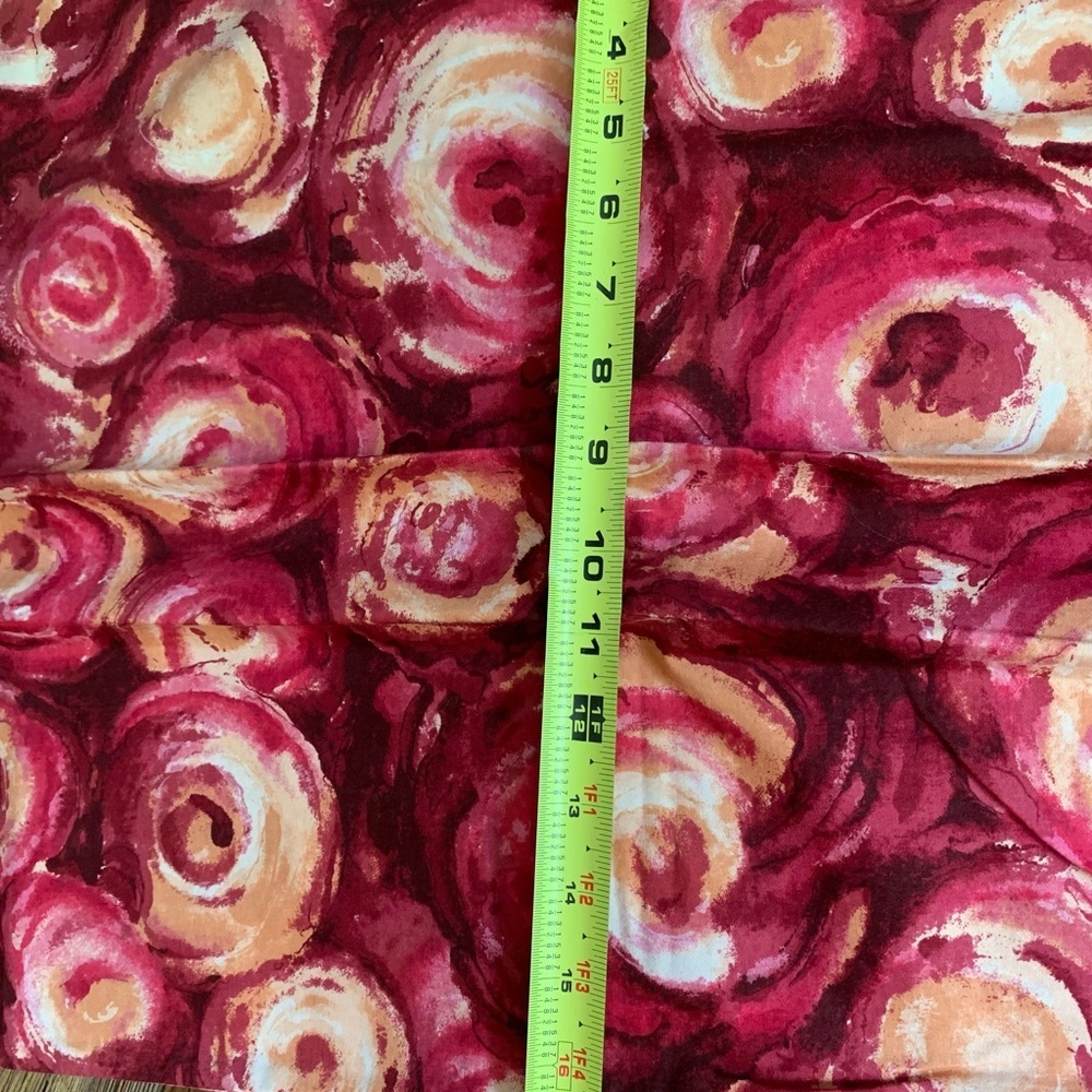 Vintage 60’s Ui- Maikai Floral Shift Dress Orange & Red Size 32 US 4/6 - Picture 8 of 12